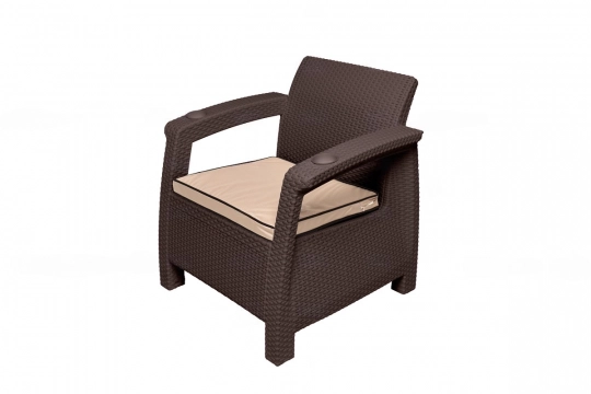 Комплект уличной мебели TWEET Terrace Set Max, венге - 3
